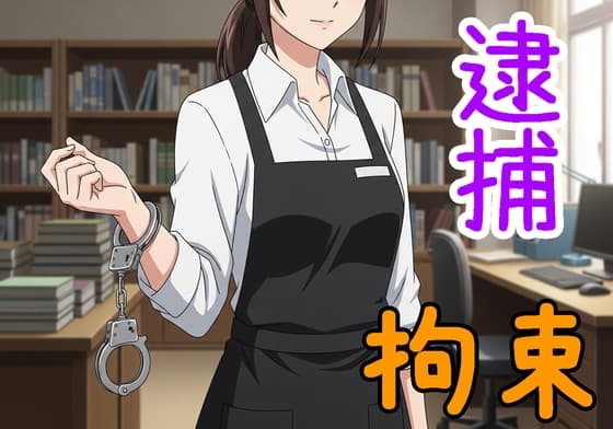 在書店偷竊被店員抓到並嚴密捆綁【膠帶/口塞/逮捕/M傾向】